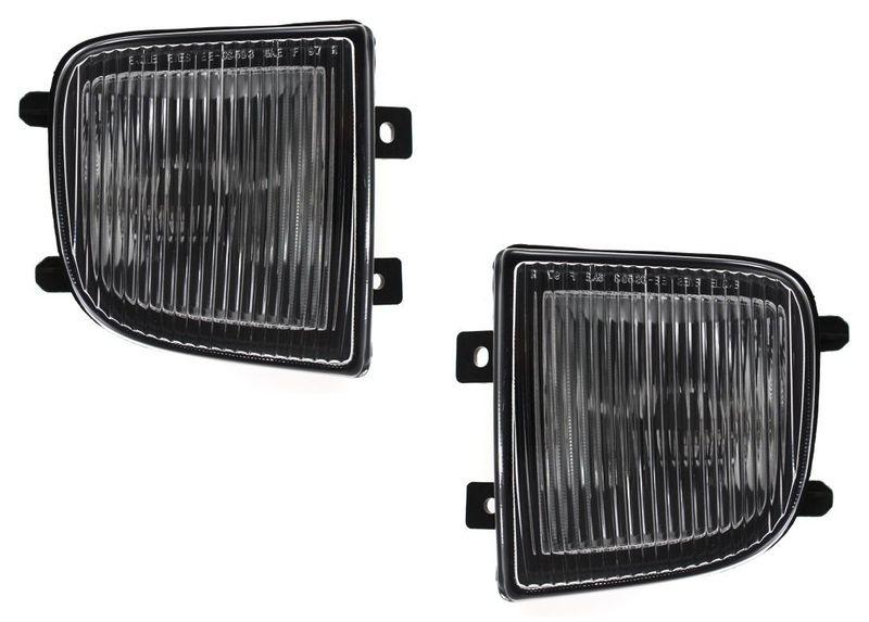 Capa driving fog light lamp assembly pair set (driver & passenger side, qty 2)