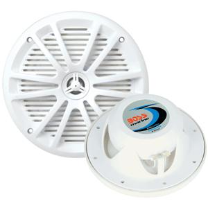 Brand new - boss audio mr650 6.5" 2-way marine speakers - (pair) white - mr650