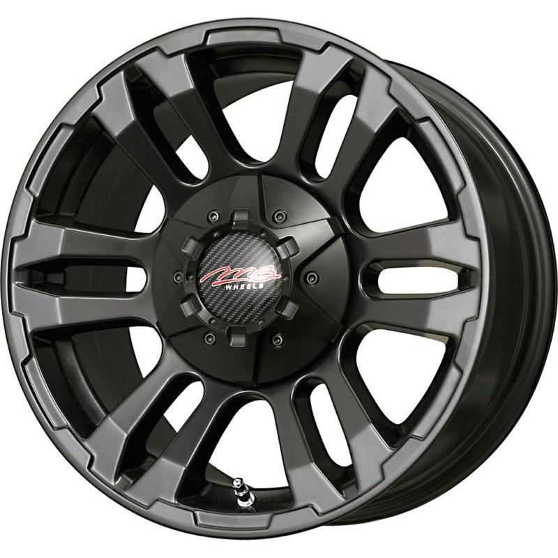 2 new 18x9 18 offset  8x165.1 mb motoring mb motoring tko black  wheels/rims