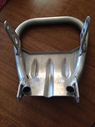 ** 2005 trx450r honda front bumper bar - new **