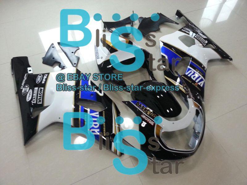 Injection fairing bodywork plastic kit w2 fit suzuki gsxr600/750 2001-2003 70