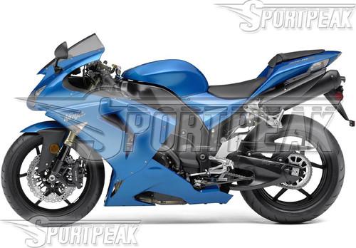 For kawasaki ninja zx-10r zx 10r 06 07 abs body kit blue f71c12