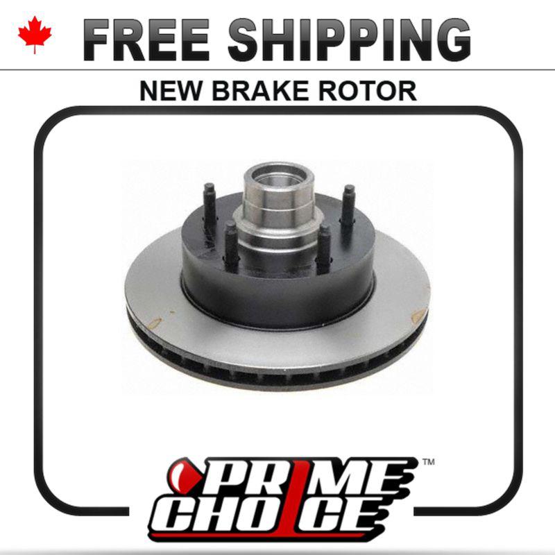 1 premium new disc brake rotor for front fits left driver / right passenger side