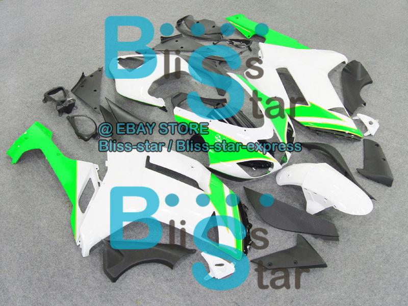 Injection mold fairing w4 e20 fit for kawasaki ninja 636 zx6r zx-6r 2007-2008