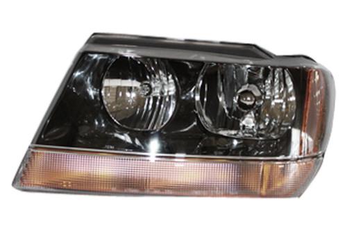 Tyc 20-5576-00 jeep grand cherokee left replacement headlight assembly