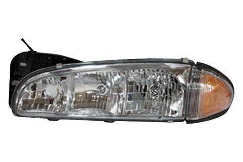 Tyc 20-5416-09 96-99 pontiac bonneville left replacement headlight assembly