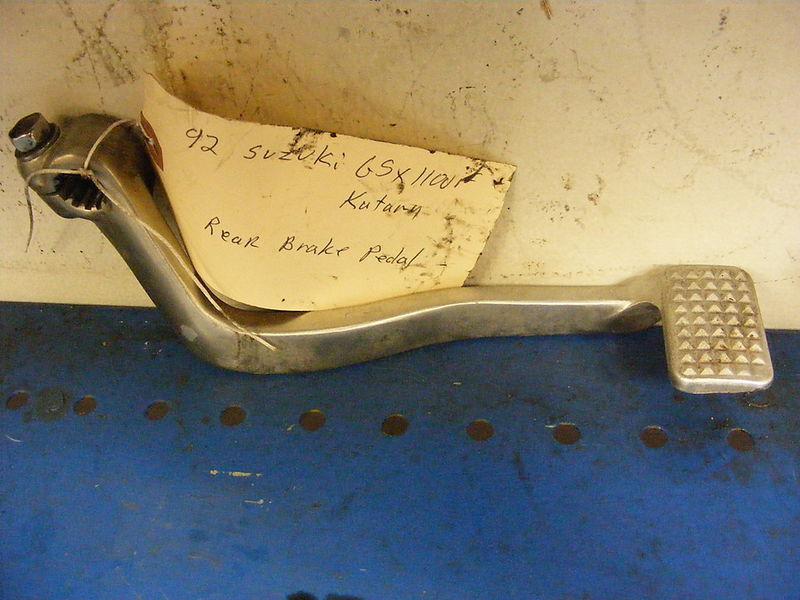 92 suzuki gsx1100f katana rear foot brake lever