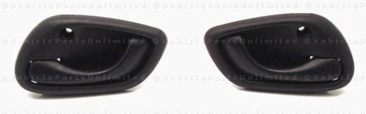 99 thru 05  pair = left & right inside  door handles   fits: suzuki grand vitara