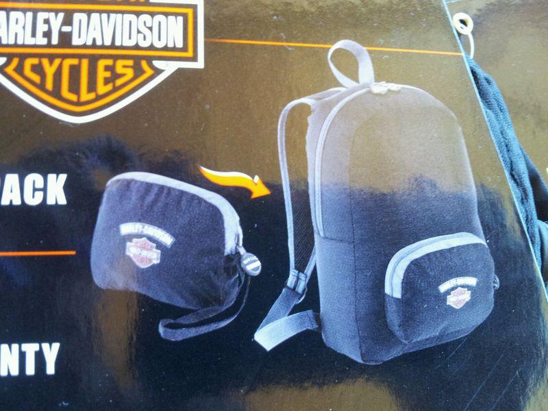 Harley davidson motorcycle backpack