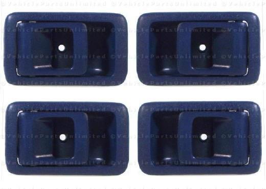 1996 thru 2004   4 pcs inside door handles (blue)  fits:toyota 4runner tacoma