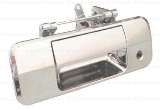 07 - 13   chrome  tailgate  handle w/out backup camera hole  fits: toyota tundra