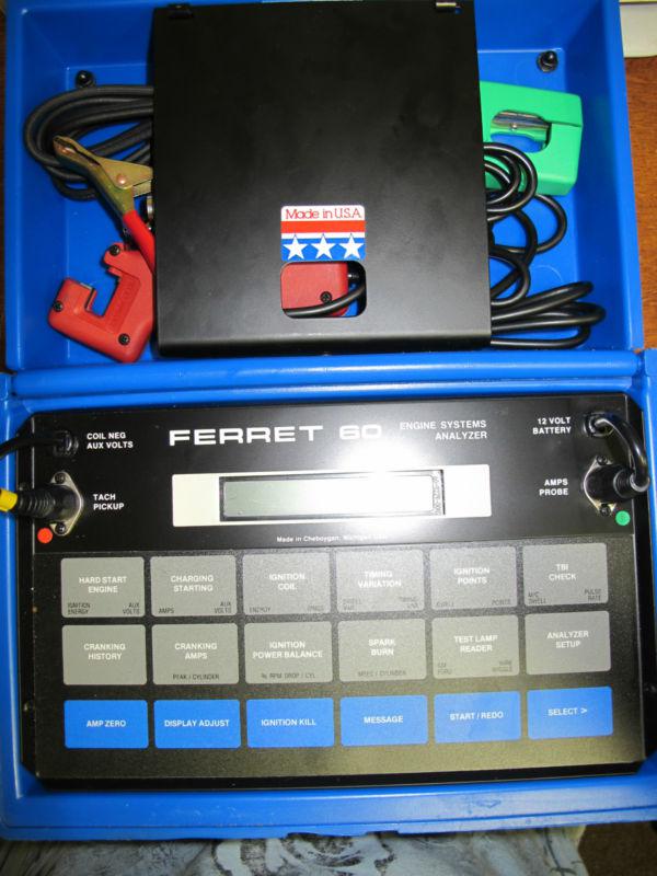 Ferret 60 engine diagnostics engine systems analyzer w/ connectors