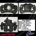 Centric parts 141.46071 front right rebuilt caliper with hardware