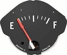 New mopar fuel gauge 1970-74 e-body rallye dash