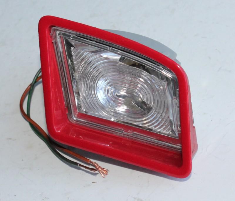 00 01 02 03 vw beetle left license plate light lh oem red