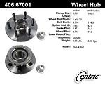 Centric parts 406.67001e front hub assembly