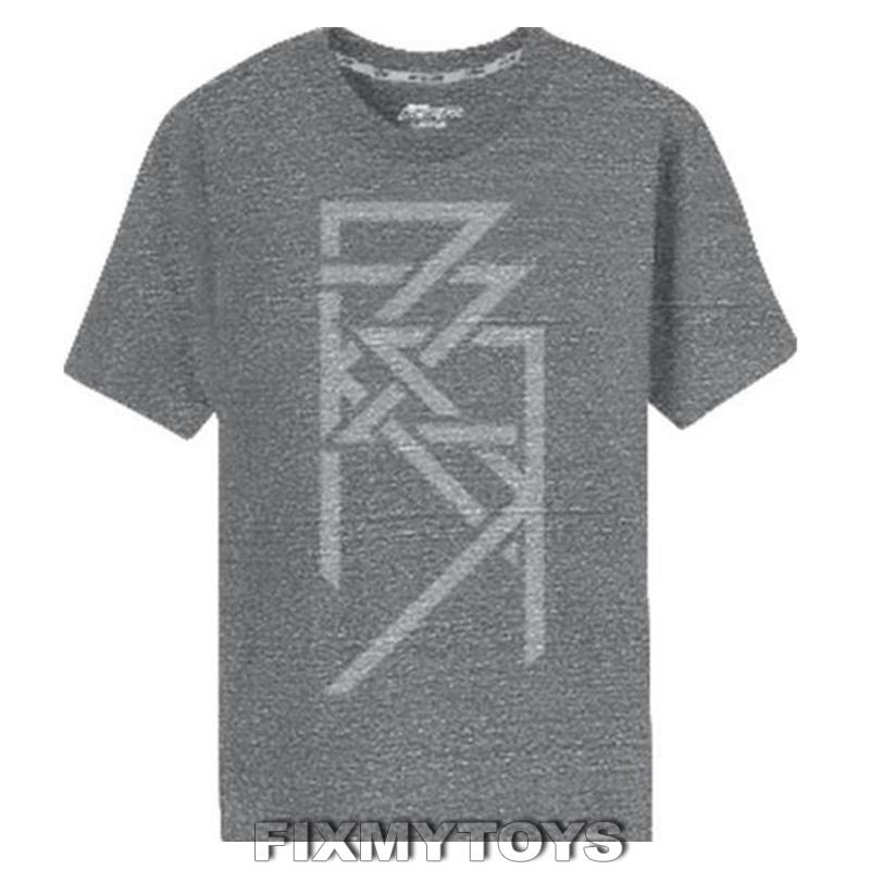 Oem polaris youth rzr kings canyon grey short sleeve t-shirt sizes s-xl