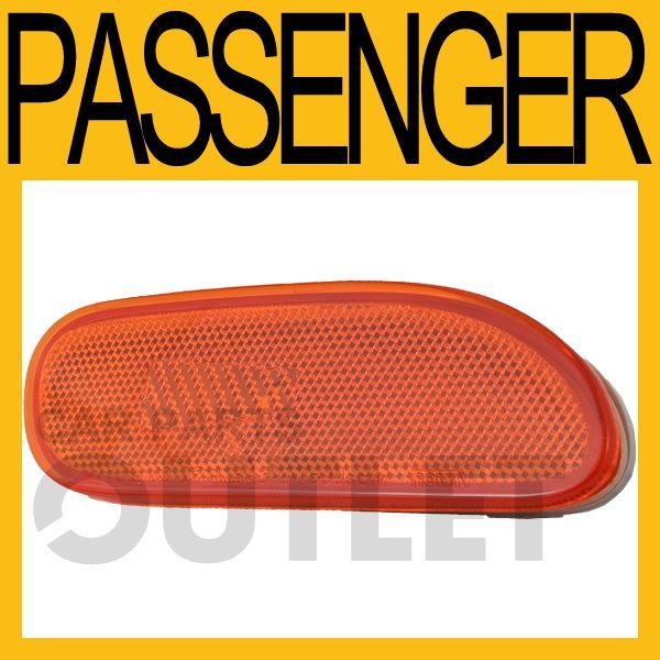 95-99 mitsubishi eclipse side marker lamp right passenger side new r/h assembly 