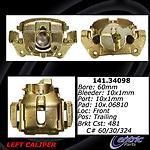 Centric parts 141.34098 front left rebuilt caliper with hardware