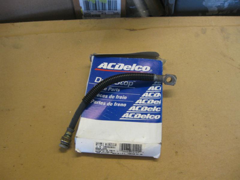 Gm ac delco 18032831 brake hose, rear-professional grade brake hose pontiac 