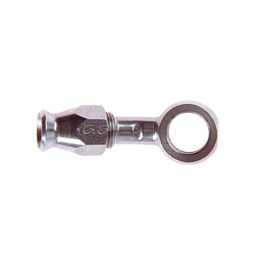 Goodridge ss 600 series 20 deg banjo bolt extended neck -2 hose connect 3/8 10mm