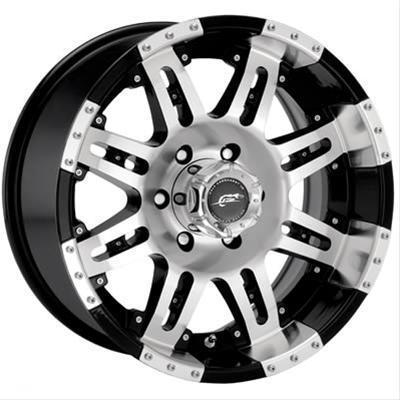 Dale earnhardt jr. series cannon black wheel 18"x9" 5x5.5" bc