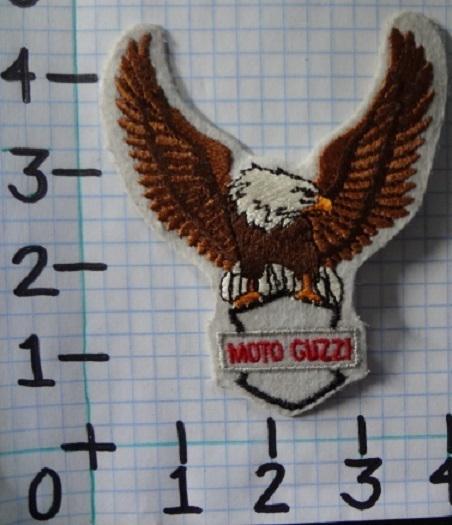 Vintage nos moto guzzi motorcycle patch from the 70's 005