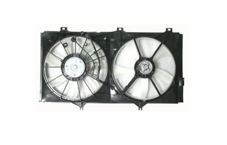 Ac condenser radiator cooling fan assembly 07-09 2007-2009 2008 toyota camry l4