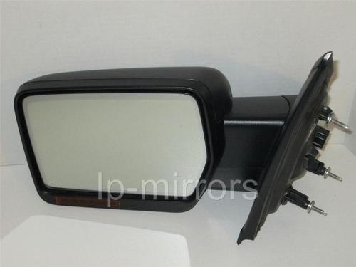 09 10 11 12 ford f150 driver side signal led mirror oem auto dim textured lrw