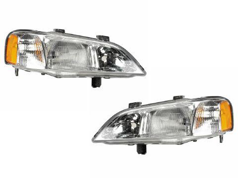 New 99-01 acura 3.2tl headlights headlamps hid pair set w/o hid kit new