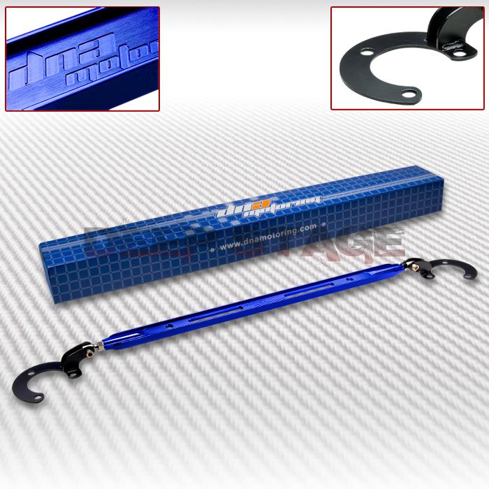 98-02 honda accord cg1-cg5 aluminum front upper strut tower bar/arm/brace blue