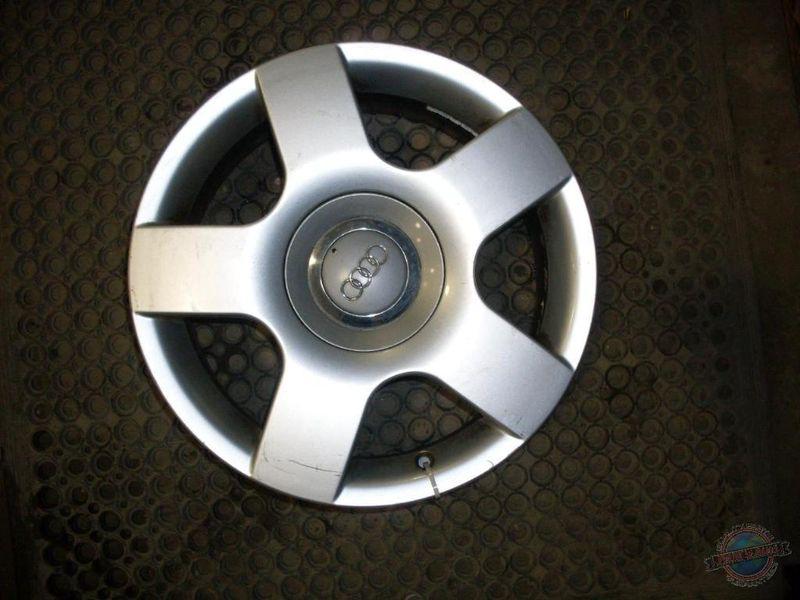 (1) wheel audi a4 527770 02 03 04 05 alloy 80 percent edge chew