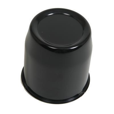 Pro comp center cap 3.18" dia push-through dome black steel 100b