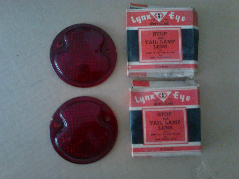 1932 ford stop tail lamp lenses 1928-1941 ford truck