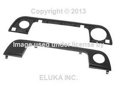 Bmw genuine outside door handle cover with seal front left e32 e34