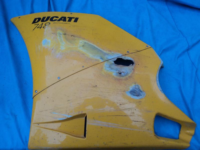 2002 ducati 748 left hand fairing