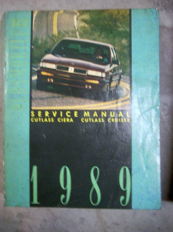 1989 89 olds oldsmobile cutlass ciera & cruiser workshop shop service manual