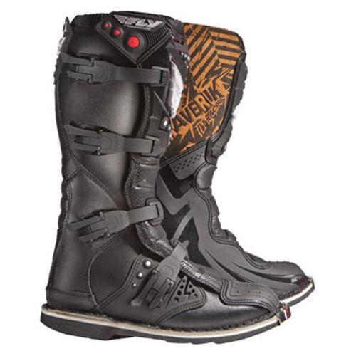 Fly racing maverik boots black 9