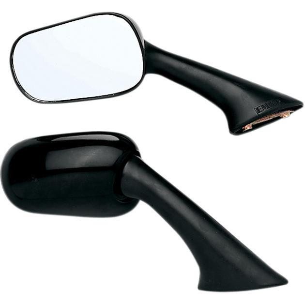 Emgo replacement mirror left black fits honda vfr800fi interceptor 1998-1999