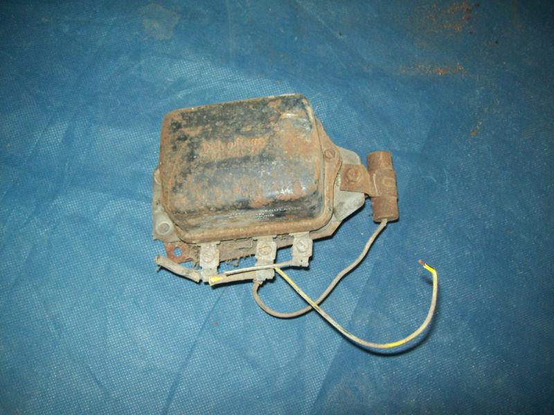 1960 ford lincoln v8 voltage regulator delco remy 1119663