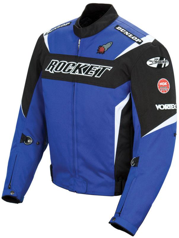 New joe rocket ufo solid jacket,blue/black,xxl