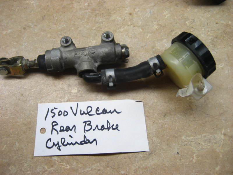 2000 kawasaki 1500 vulcan nomad oem brake disc caliper rear master cylinder