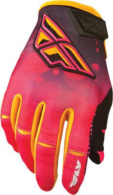 Fly kinetic ladies gloves pink/orange x 367-61809