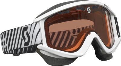 Scott recoil xi pro snocross goggle white w/acs rose lens 221334-0002108