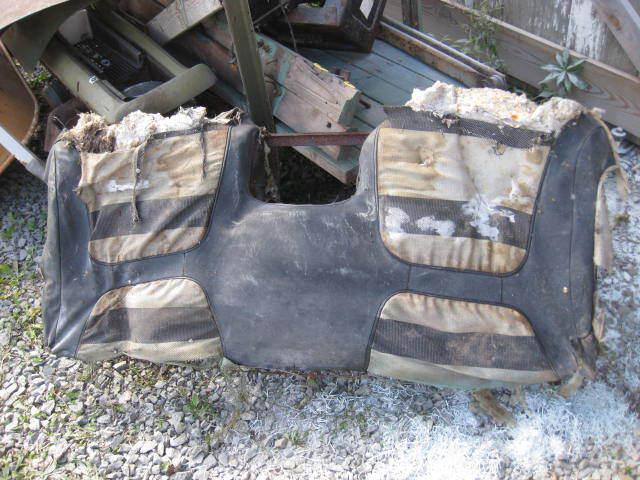   1958 chevrolet impala rear upper seat cushion