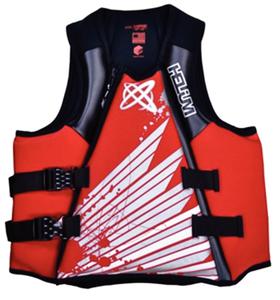 Helium mens amp neoprene vest red/black xl 2000007129