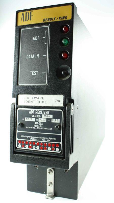 (qcu) bendix king dfa-75a adf rcvr 2041168-7513 *svc w/ 8130 & 121 trace*