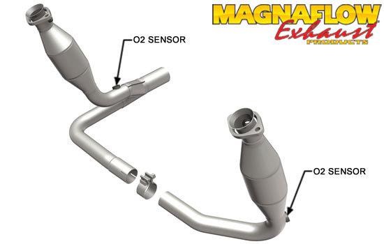 Magnaflow catalytic converter 93610 dodge dakota