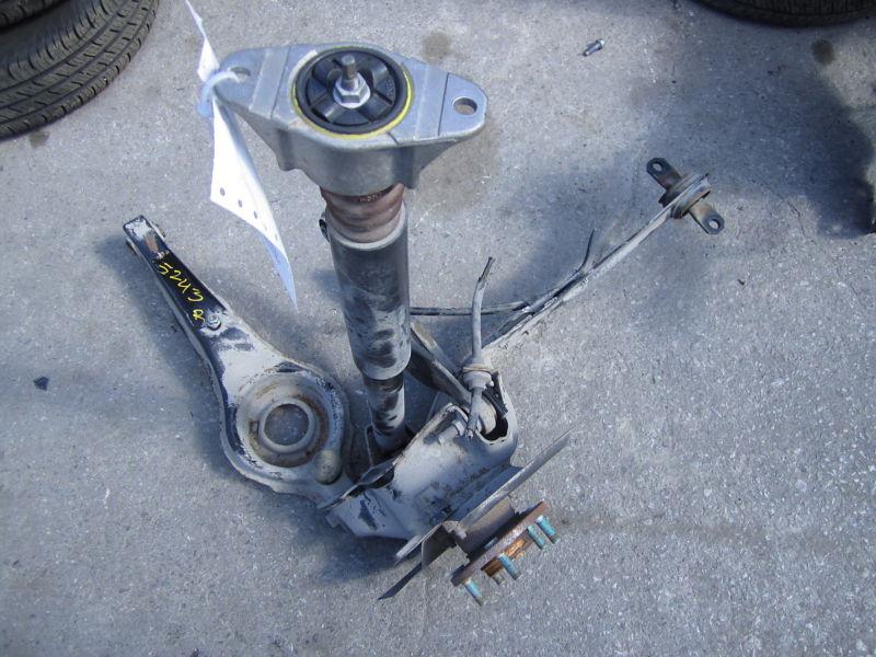 07 08 09 mazda 3 r. rear suspension w/o turbo w/o strut arm hub 2.3l w/abs