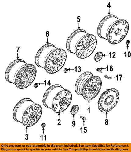 Volkswagen oem 1j0601149bfed wheels-center cap